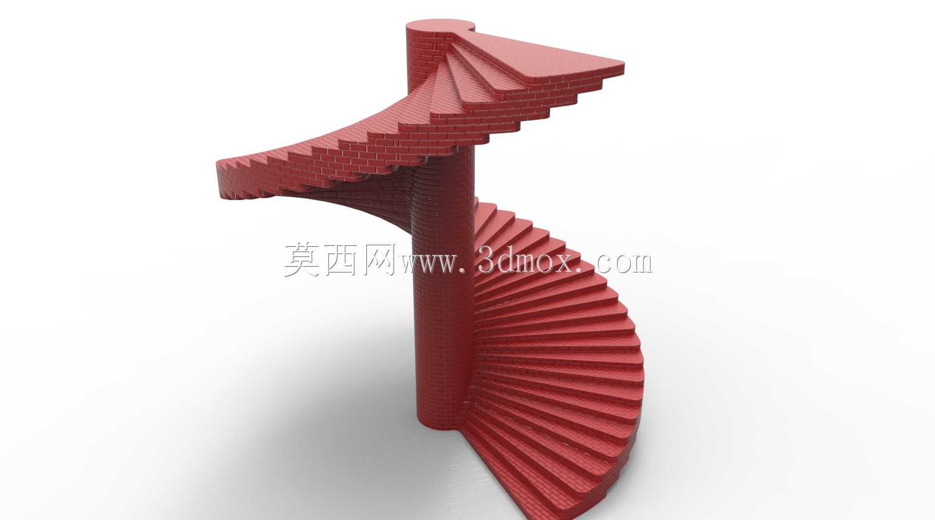 教程:Solidworks(螺旋楼梯)(曲线驱动模式)