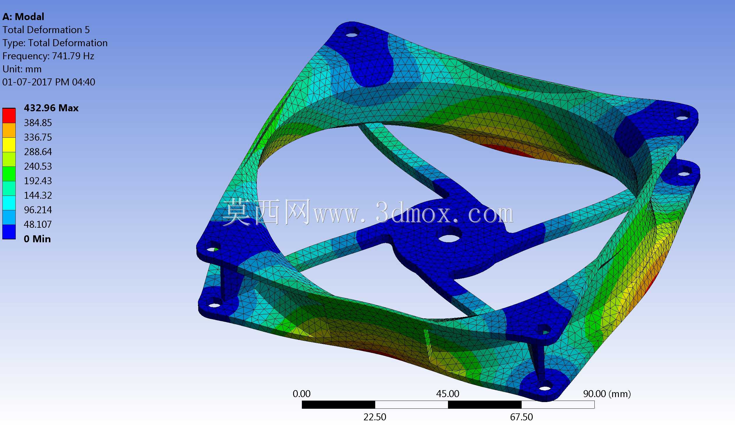 ANSYS 18�̳̣������ֵ�ģ̬����