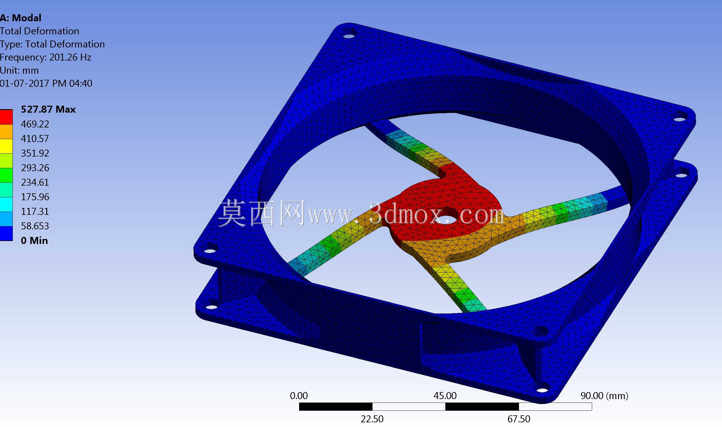 ANSYS 18�̳̣������ֵ�ģ̬����