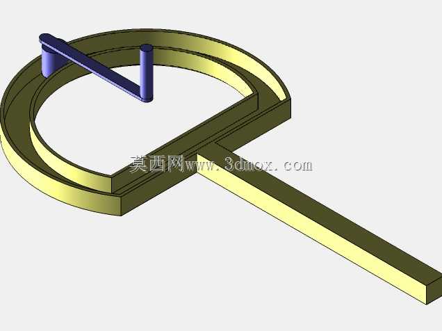Solidworks中的Sin槽机构