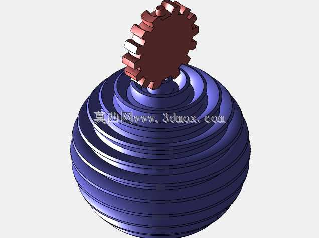 solidworks中的十字齿轮