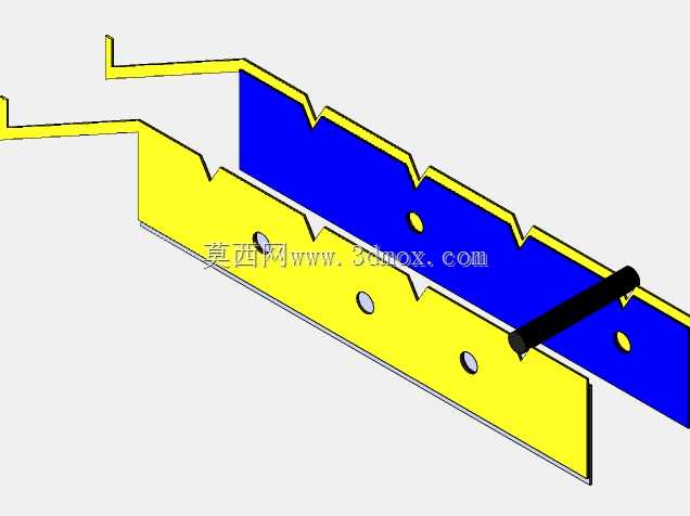 solidworks中的杆件输送机构