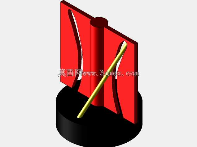 solidworks中的直杆错觉动画