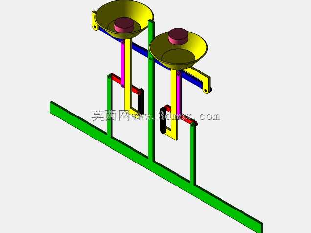 solidworks中的双重盘平衡机构