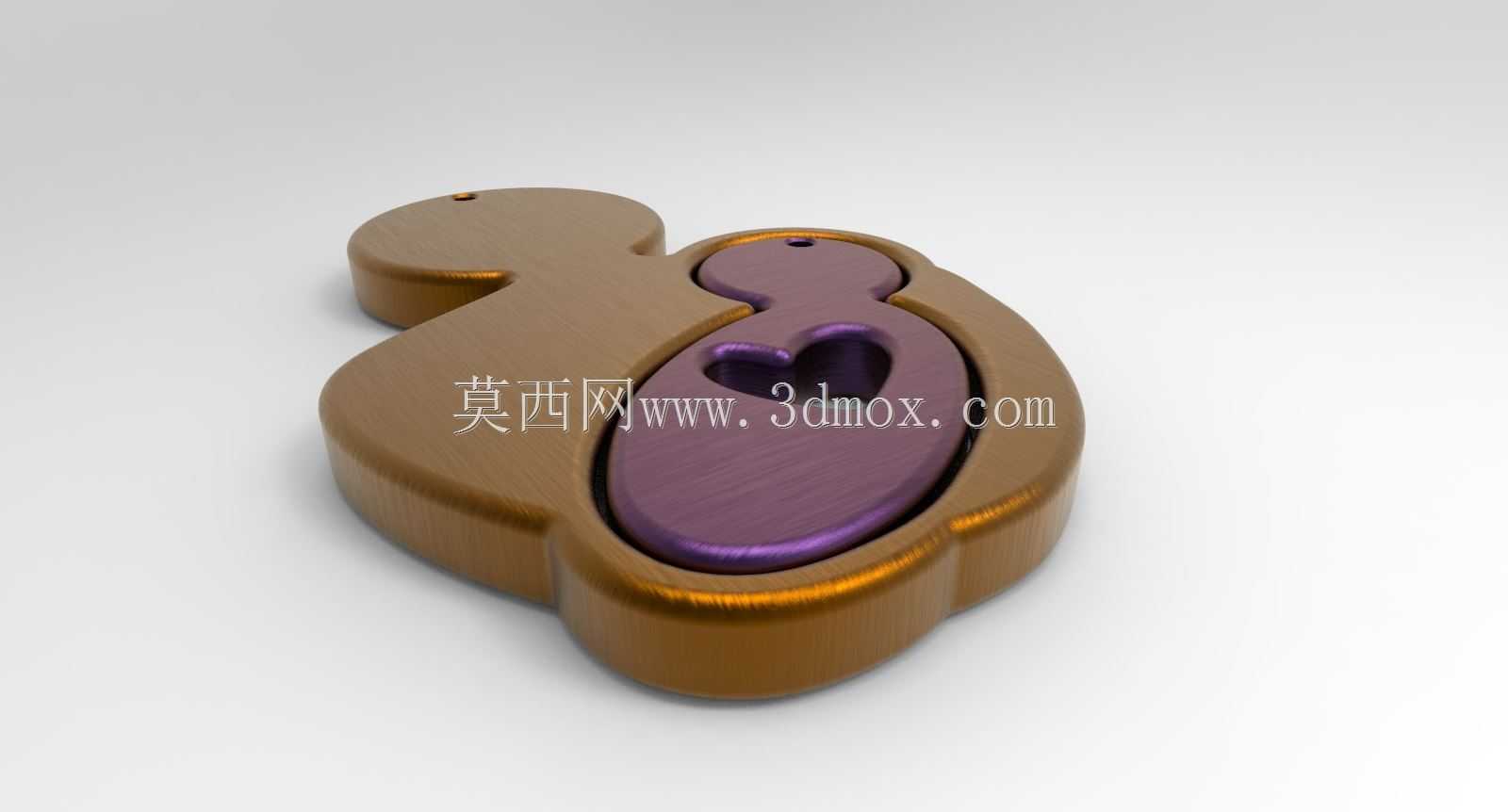 母子吊坠