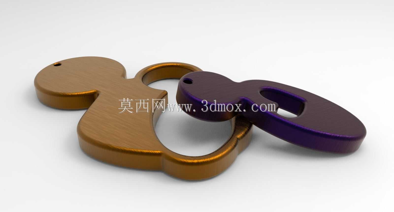 母子吊坠