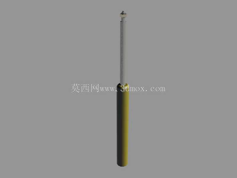 后减震器、螺旋弹簧和壳体
