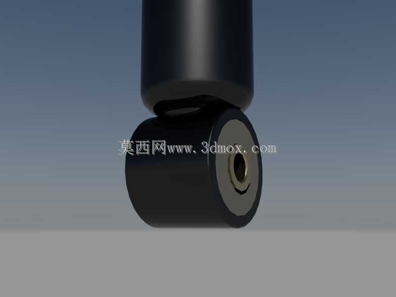 后减震器、螺旋弹簧和壳体