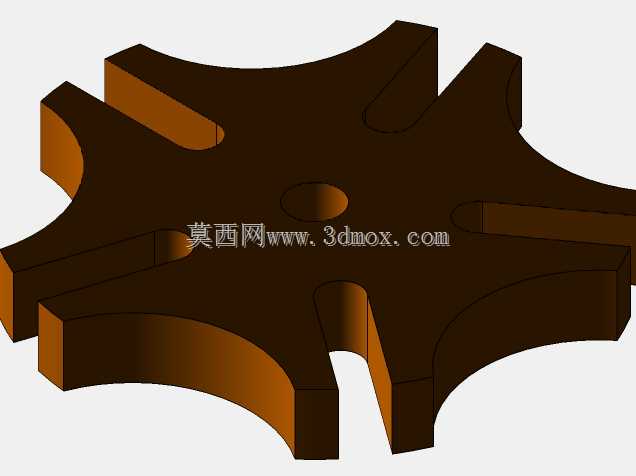带HSMWorks Cam文件的日内瓦传动机构
