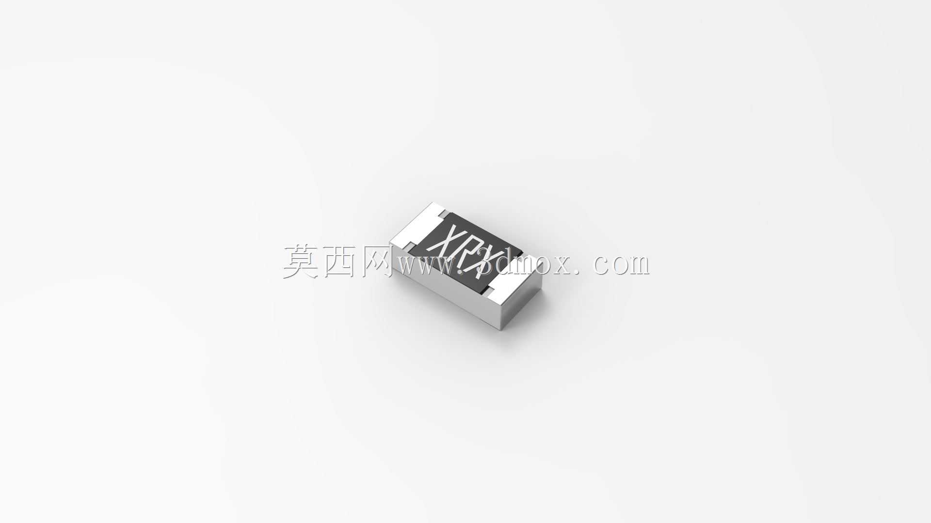 高精度0603(1608)系列片式电阻器3D模型
