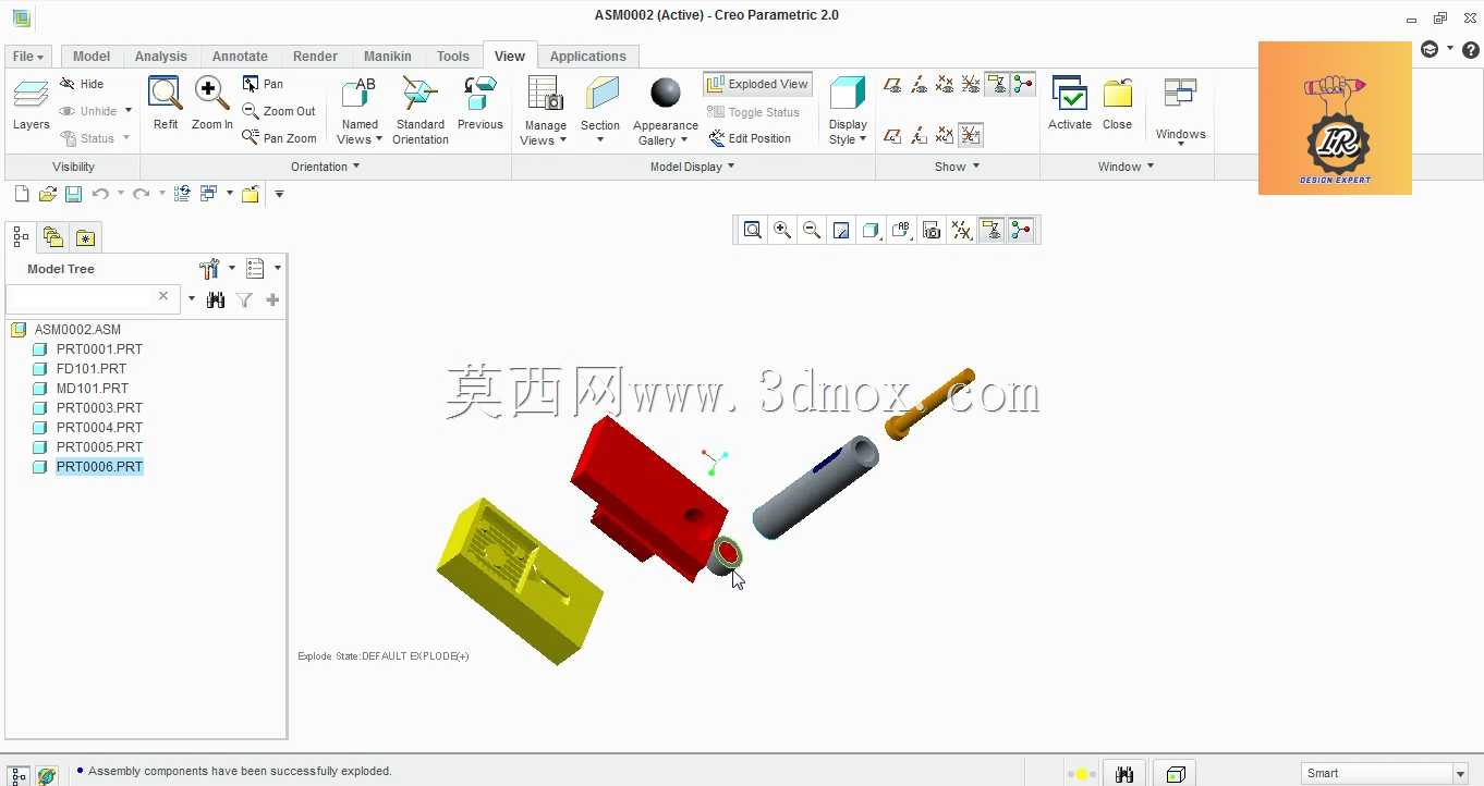 采用喷丸套筒法/Creo制造/模具/模腔压力压铸