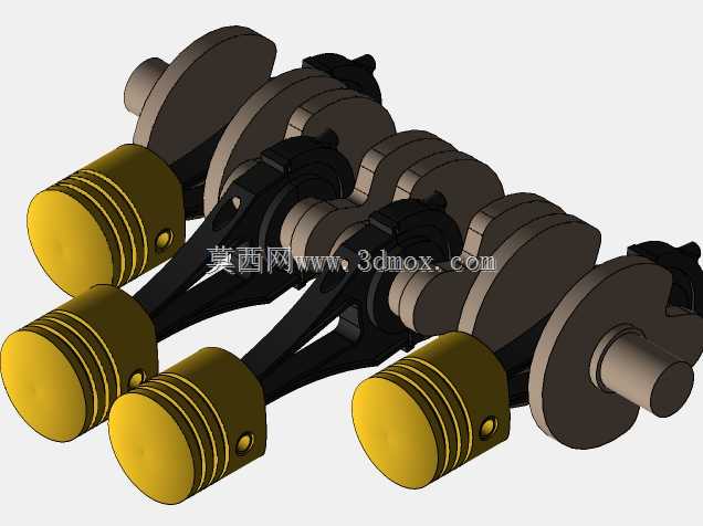 Solidworks教程-活塞缸装配/运动研究/动画