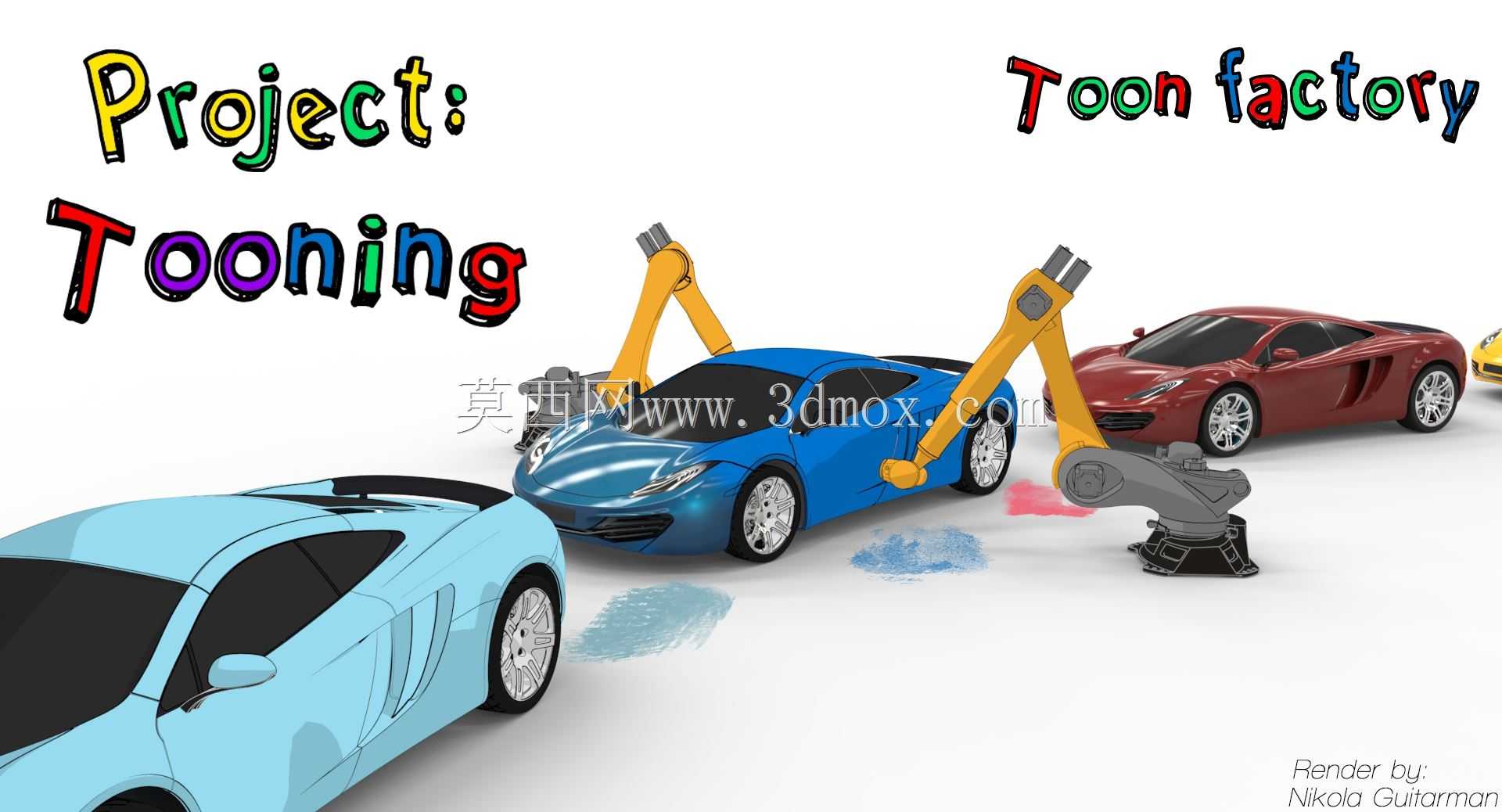 ��Ŀtooning��ks toon��Ⱦ��ս��