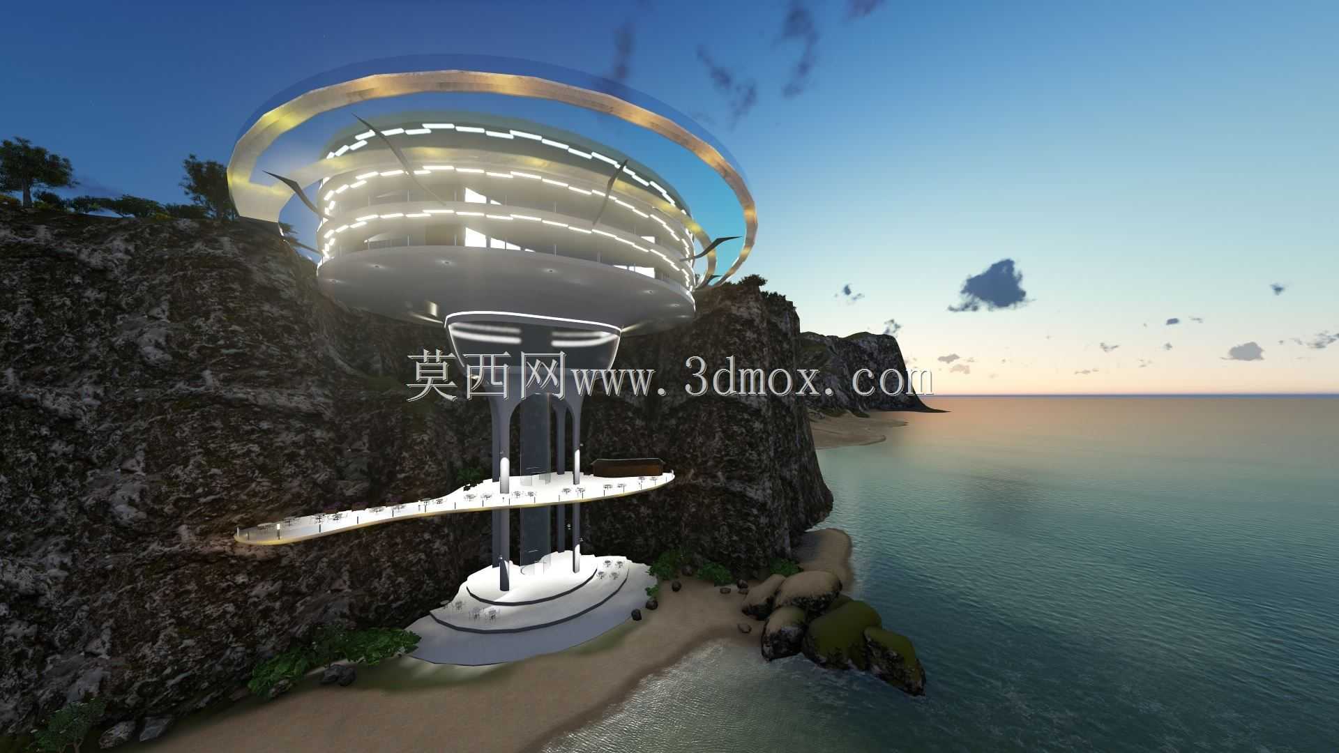 悬崖上的BW研究中心