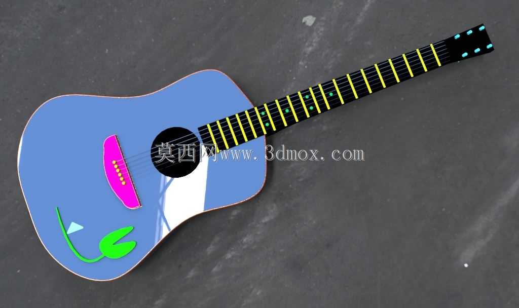 原声吉他(Solidworks)
