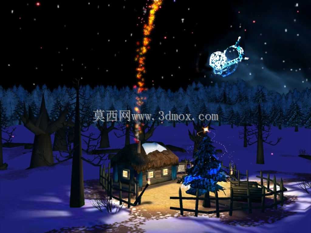 圣诞老人的雪橇
