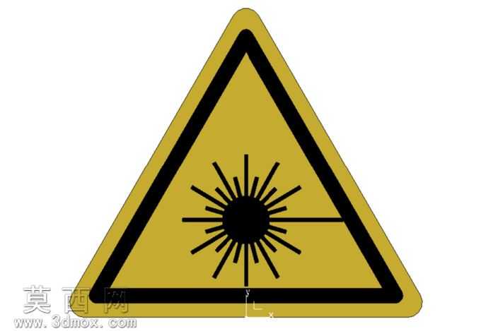礼仪triangulaire激光/标签激光三角