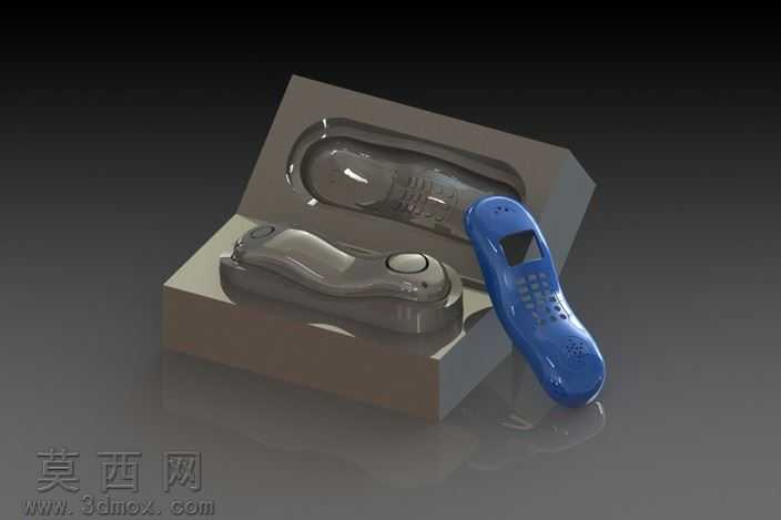 手机模具,从SolidWorks教程修改