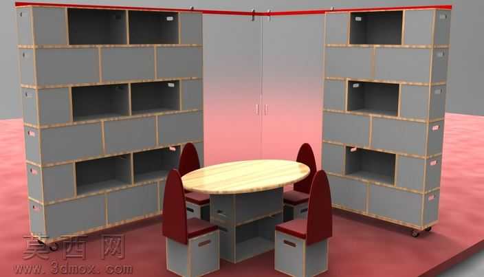 BrickBoxģ�黯�ƶ��칫�������ڱ�
