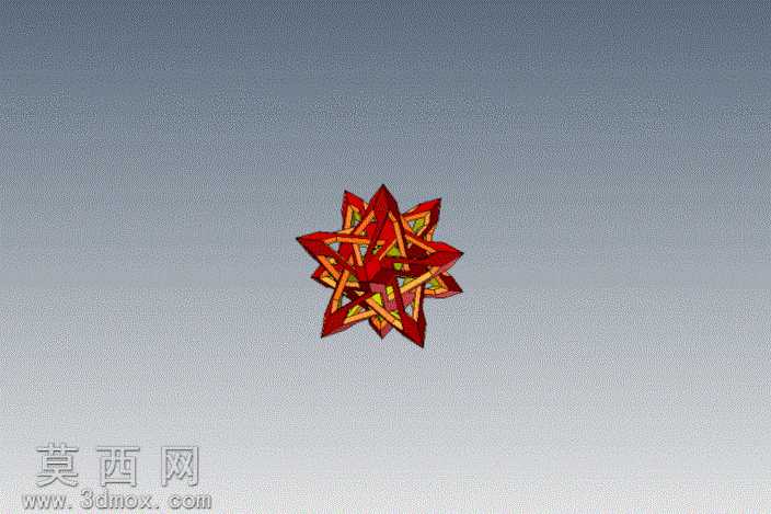 星形十二面体(纸模型)