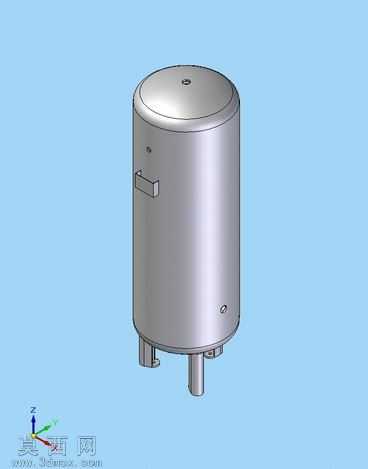 空气接收器170升16条形垂直