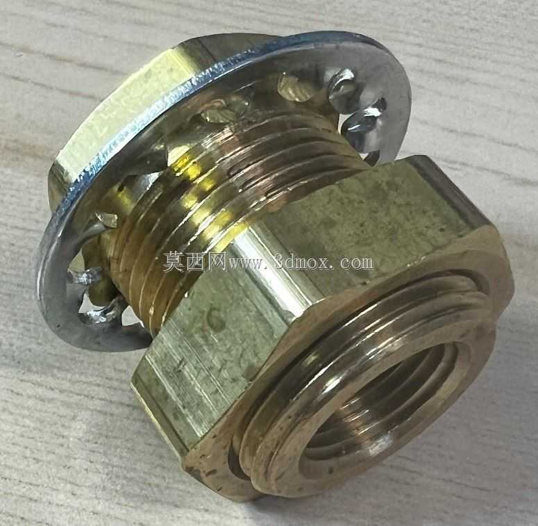 1/2英寸FNPT隔板接头