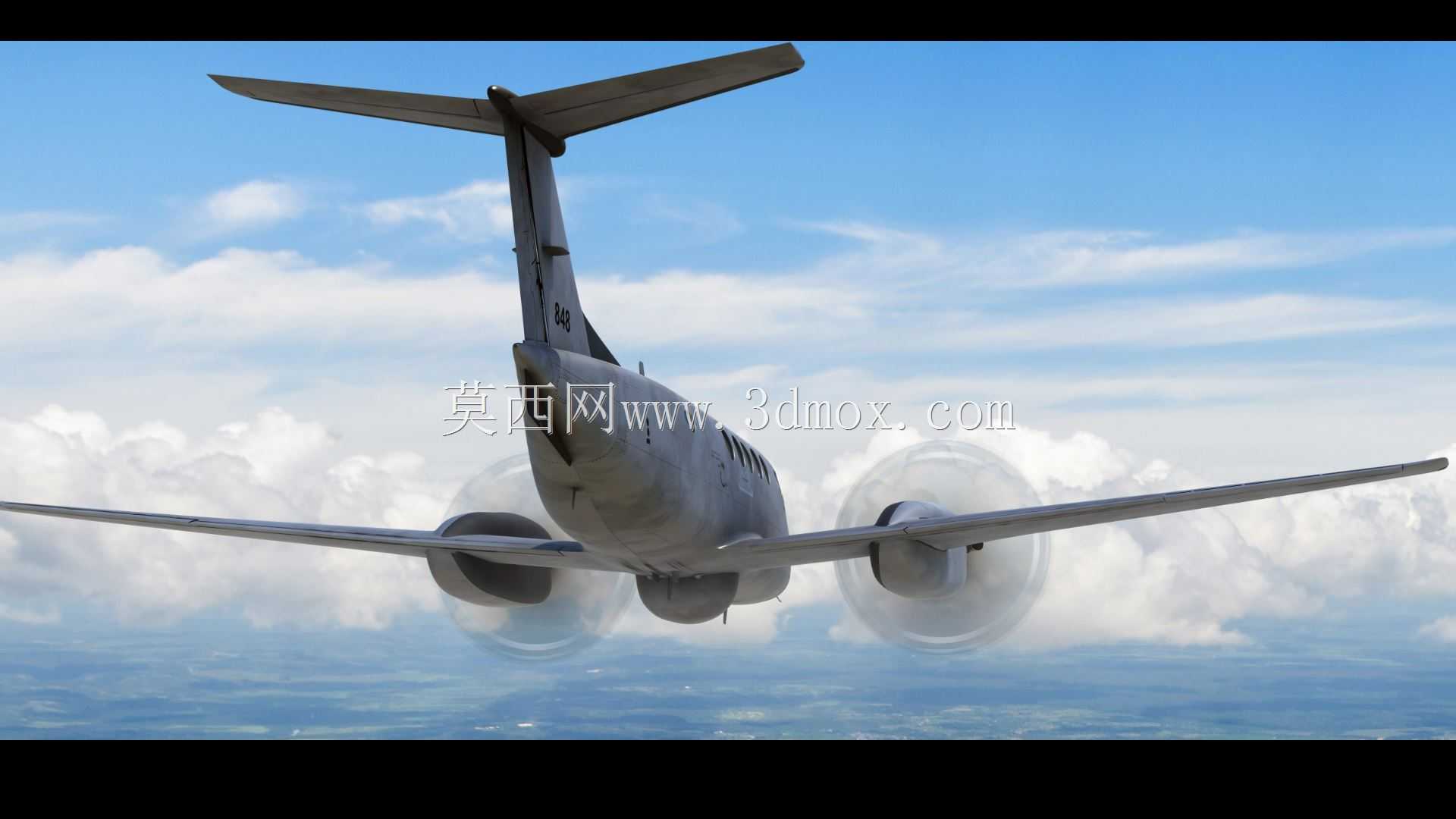 king air渲染器