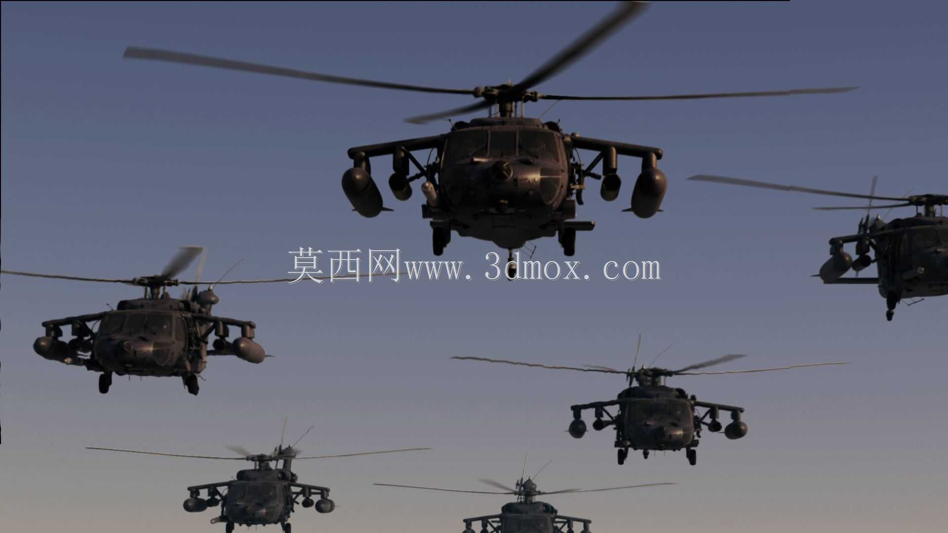 uh60编队飞行