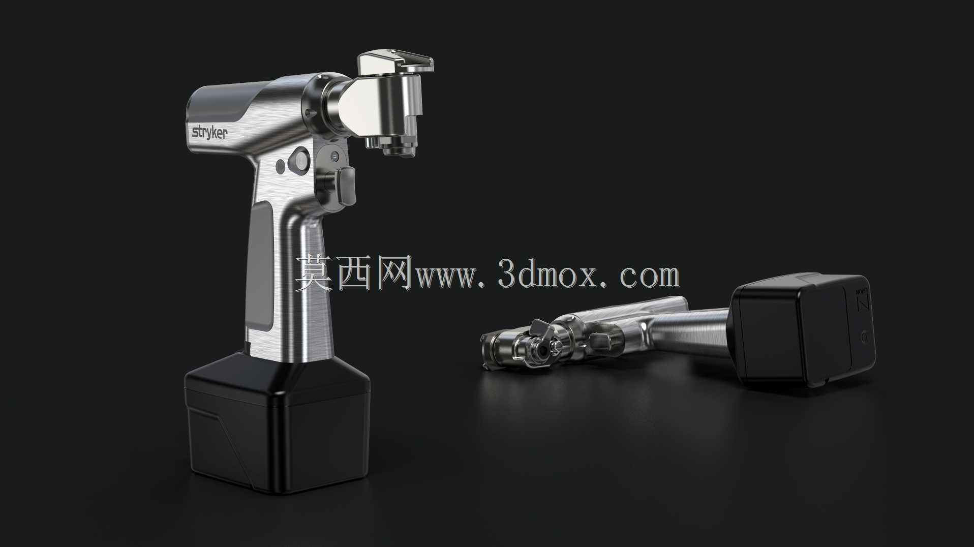 KeyShot Stryker骨骼锯工具场景