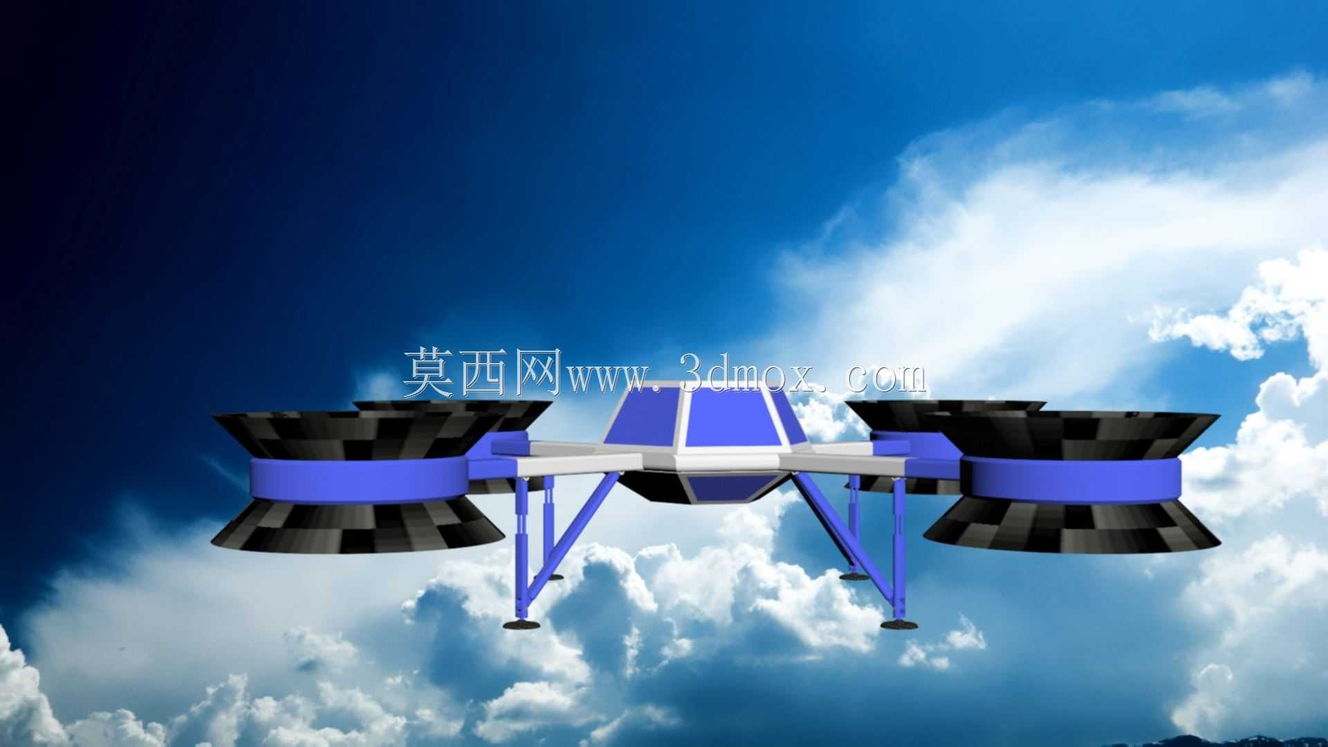 四驱直升机