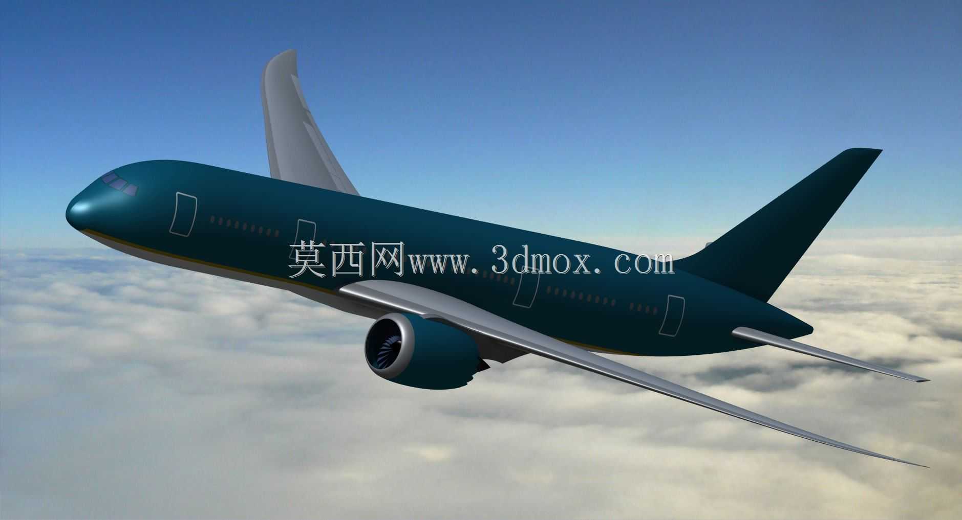 Catia v5中的B787 Dreamliner