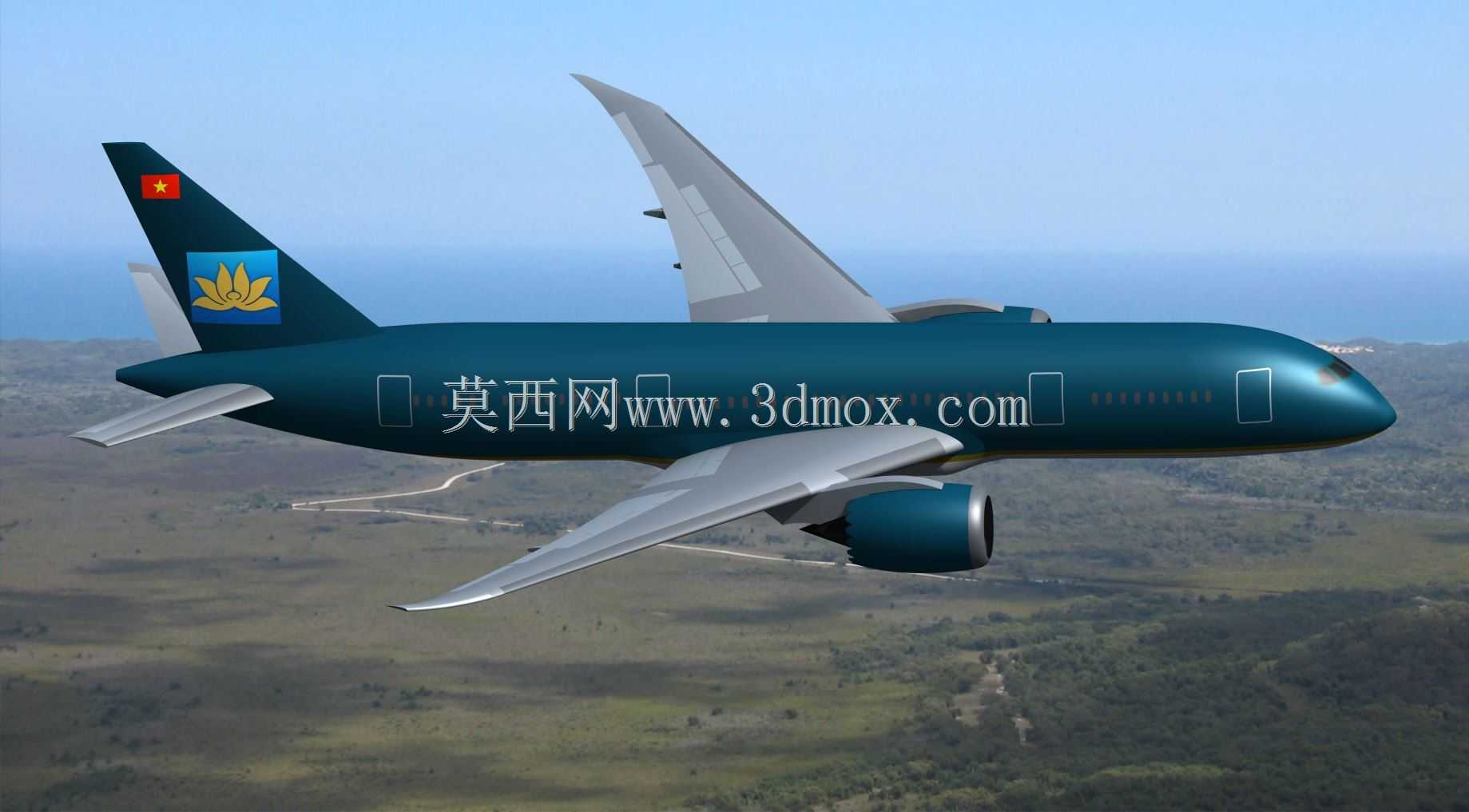 Catia V5中的波音B787梦幻客机