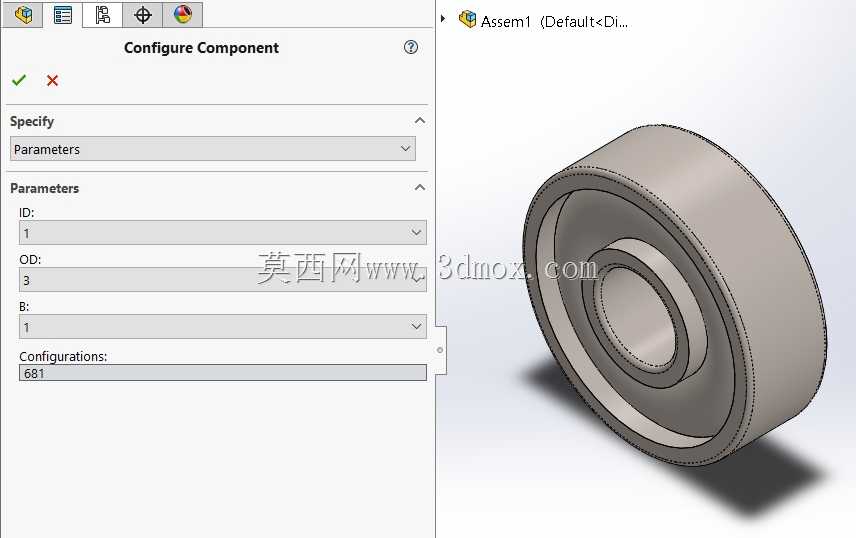 NSK-Minature�������600ϵ�У�SolidWorks 2018��