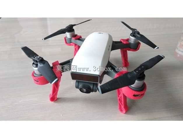 DJI Spark卡扣式加长腿