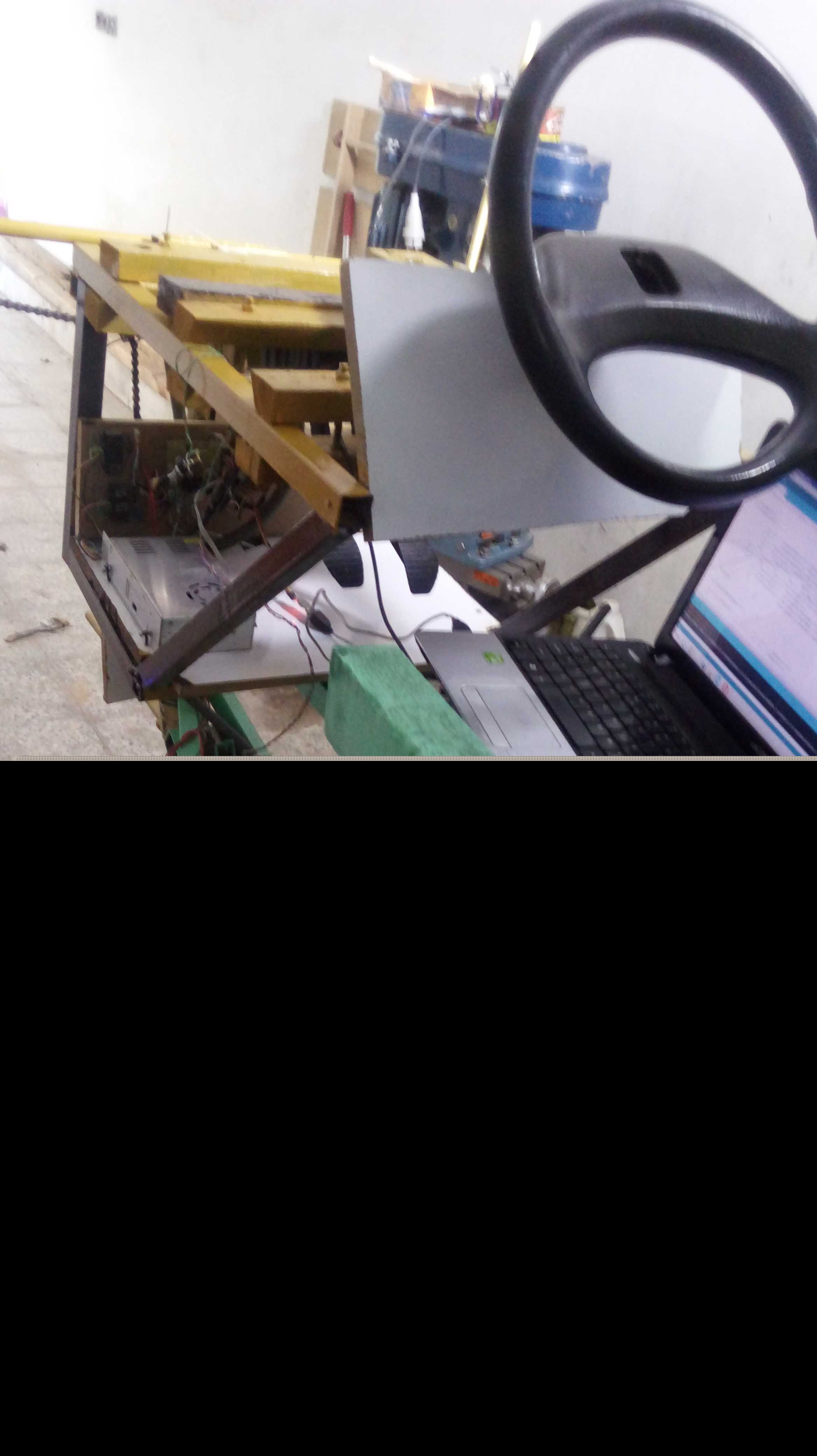 具有VR功能的2D赛车运动模拟器