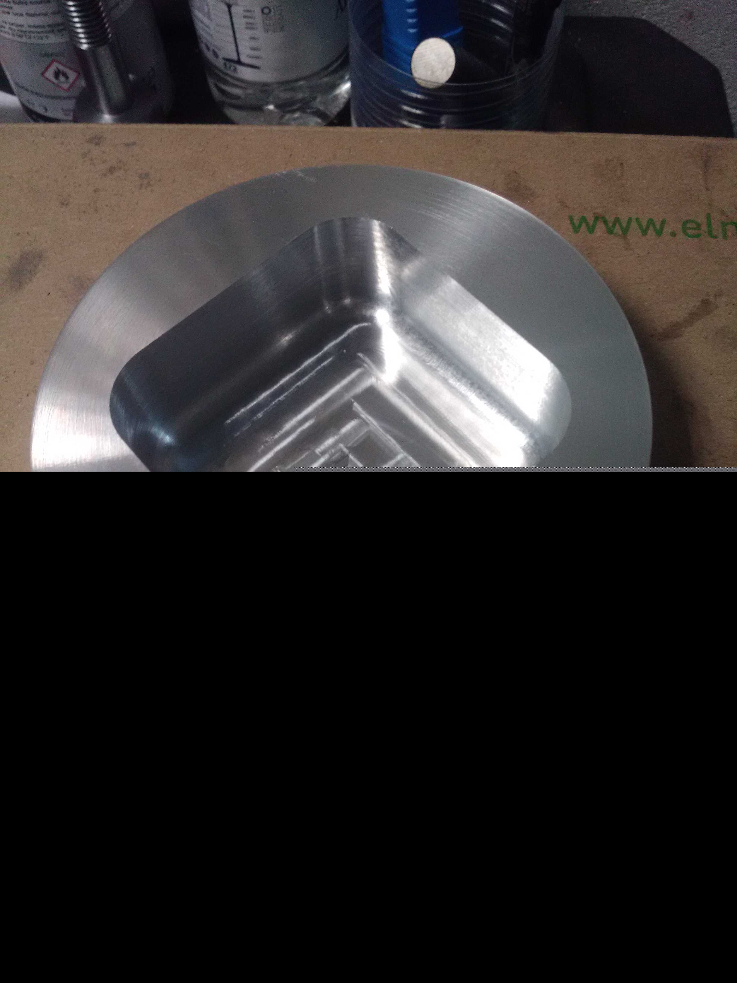 立体烟灰缸(直径100mm)CNC铝合金