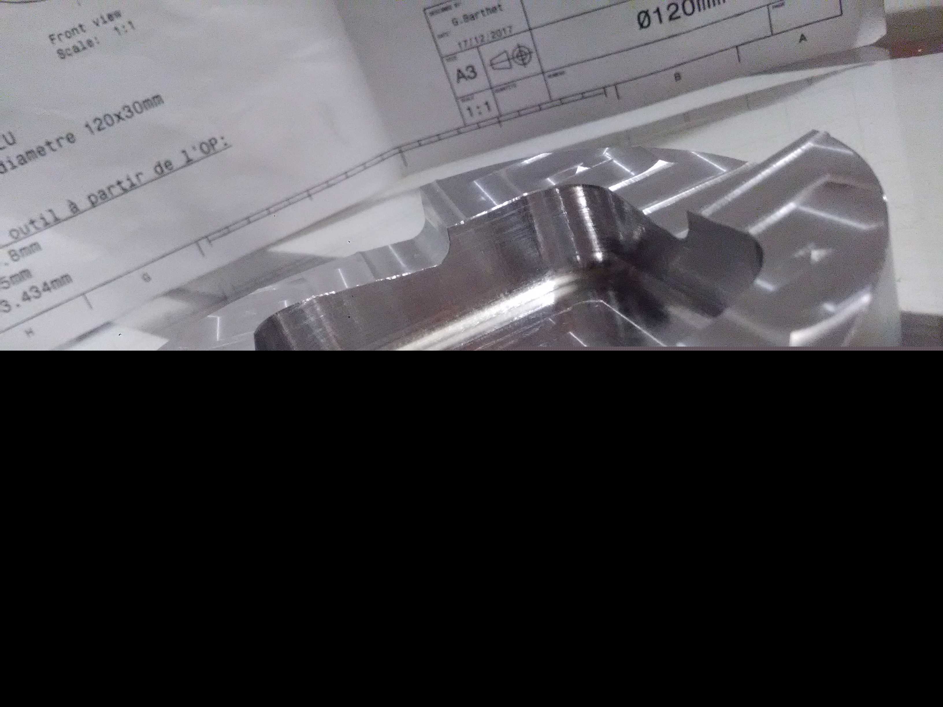 立体烟灰缸(直径100mm)CNC铝合金
