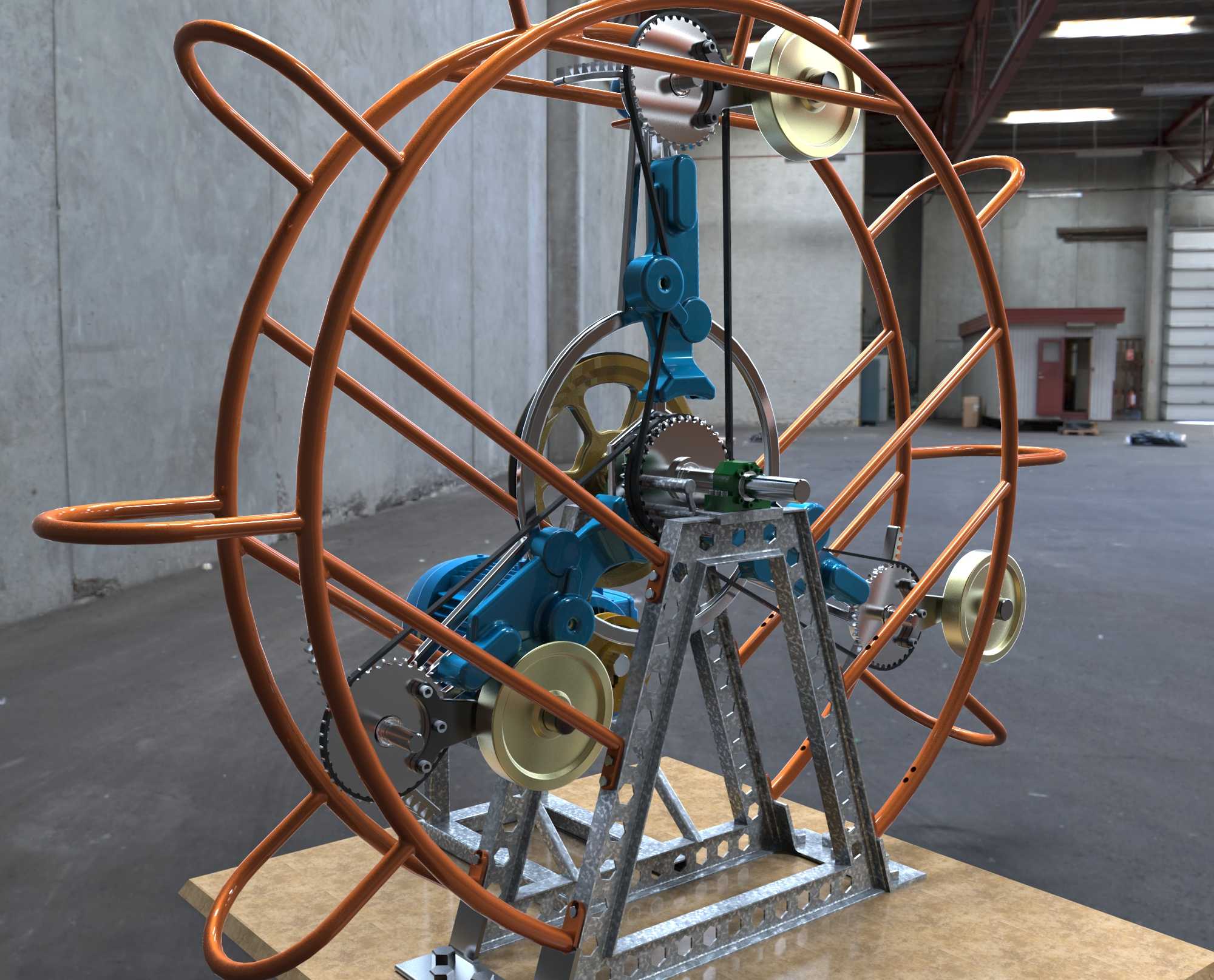 重力发生器(带50KW发电机)