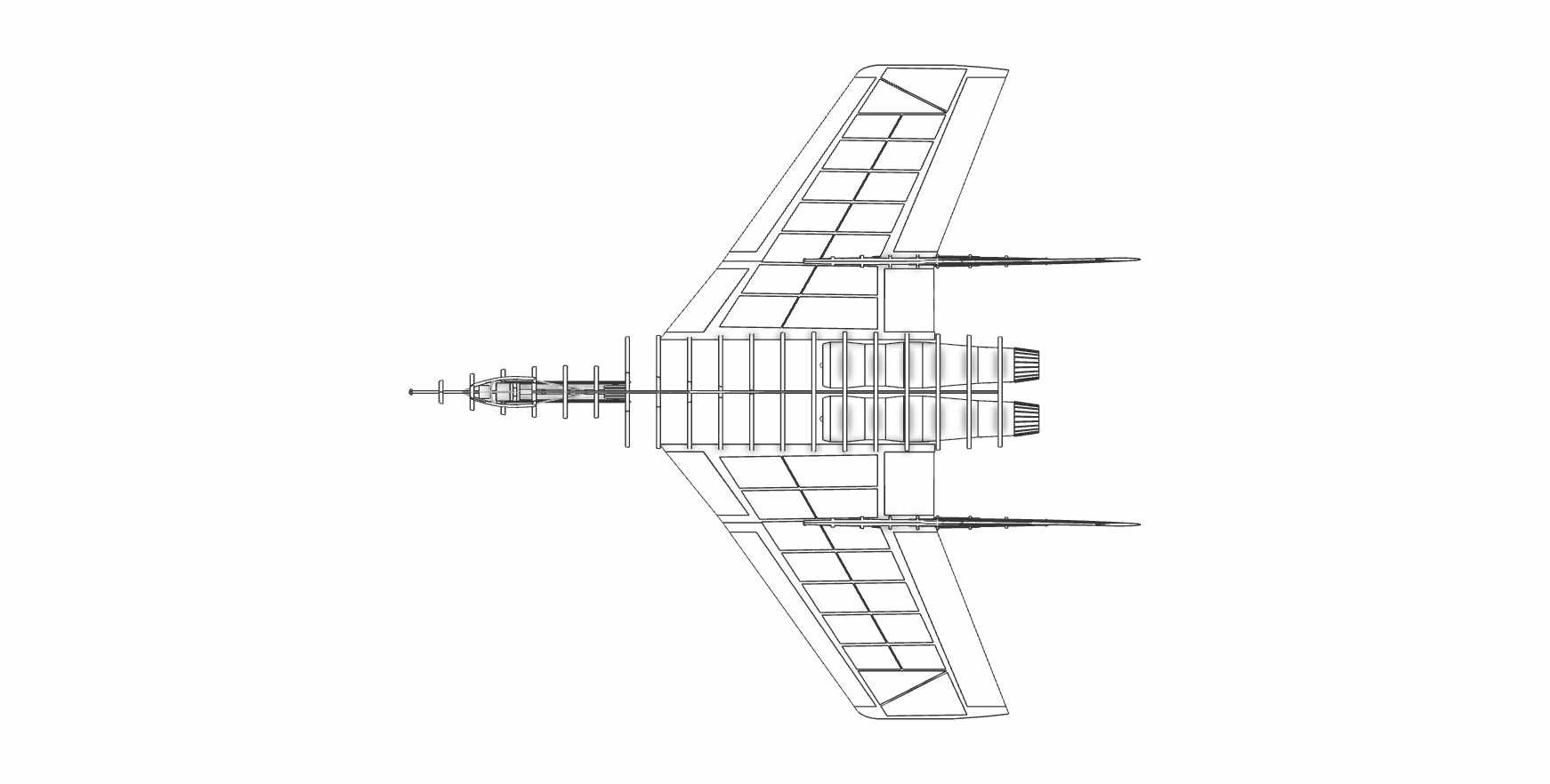 Vought F7U-3�䵶�ɻ�ʵ��װ��ģ�ͣ�Alibre��