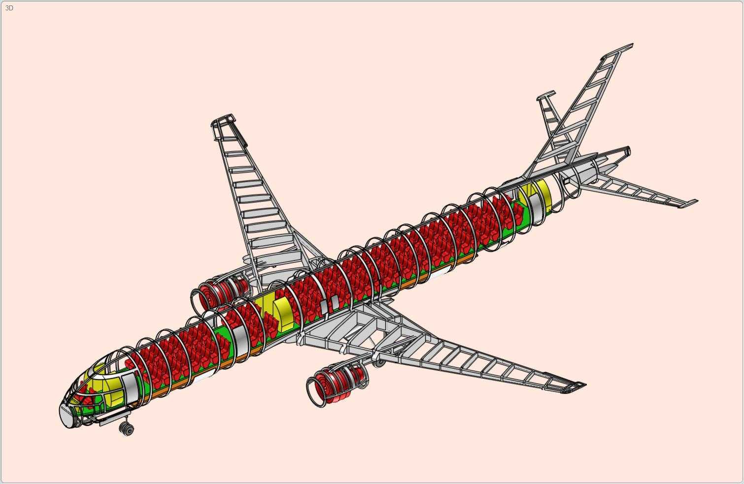 ����757-200�ɻ�ʵ��װ��ģ��