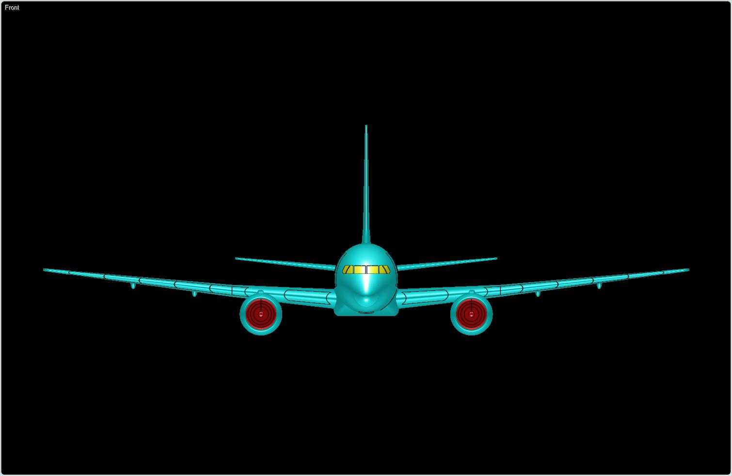 ����757-200�ɻ�ʵ��װ��ģ��