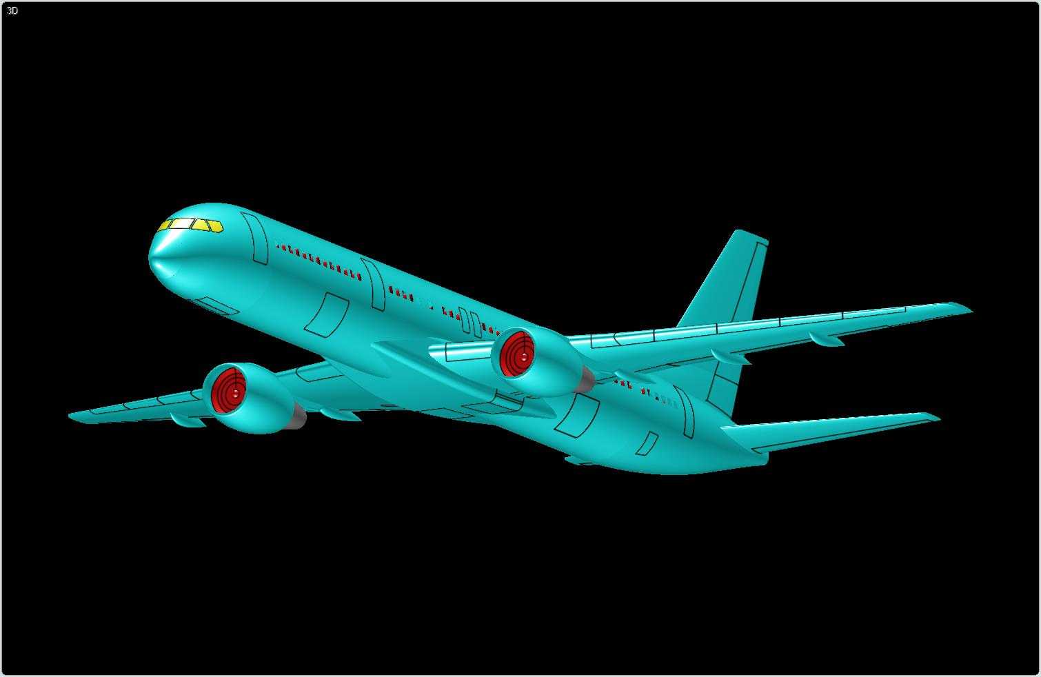 ����757-200�ɻ�ʵ��װ��ģ��