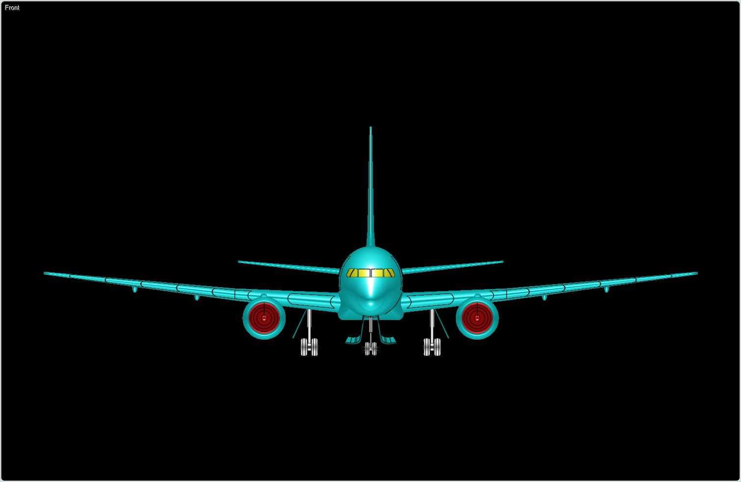 ����757-200�ɻ�ʵ��װ��ģ��
