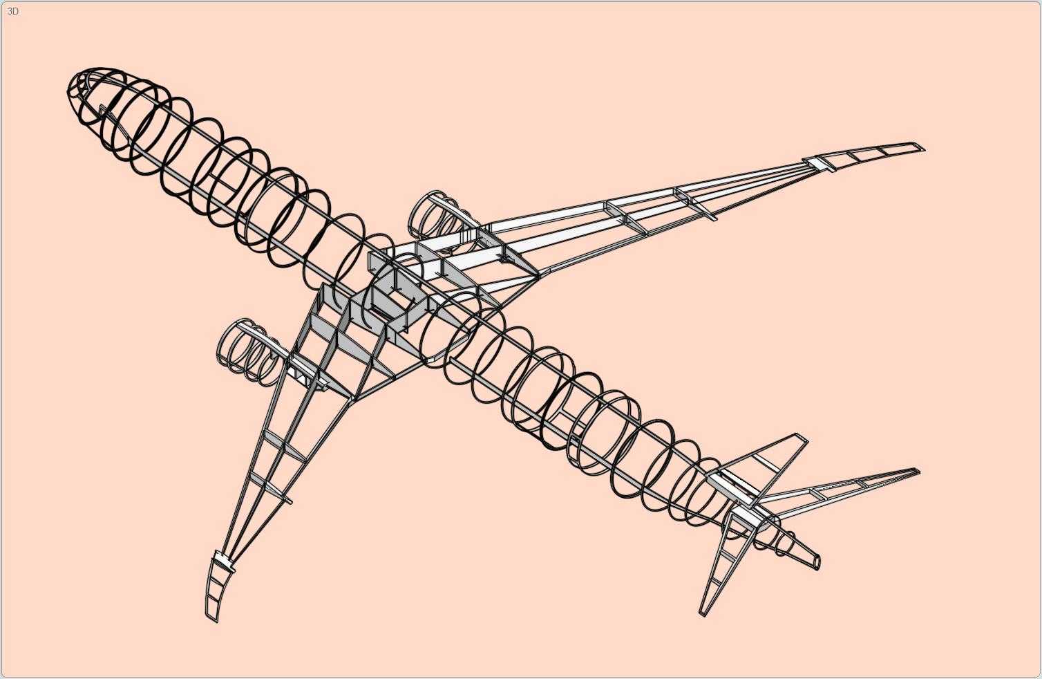 波音777X-9(推测性)飞机实体装配模型(更新)