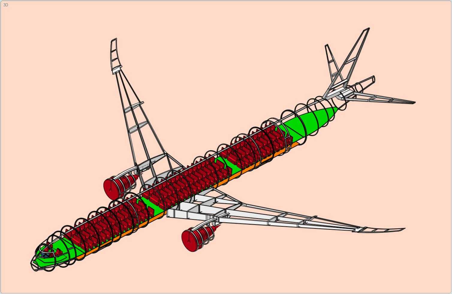 波音777X-9(推测性)飞机实体装配模型(更新)