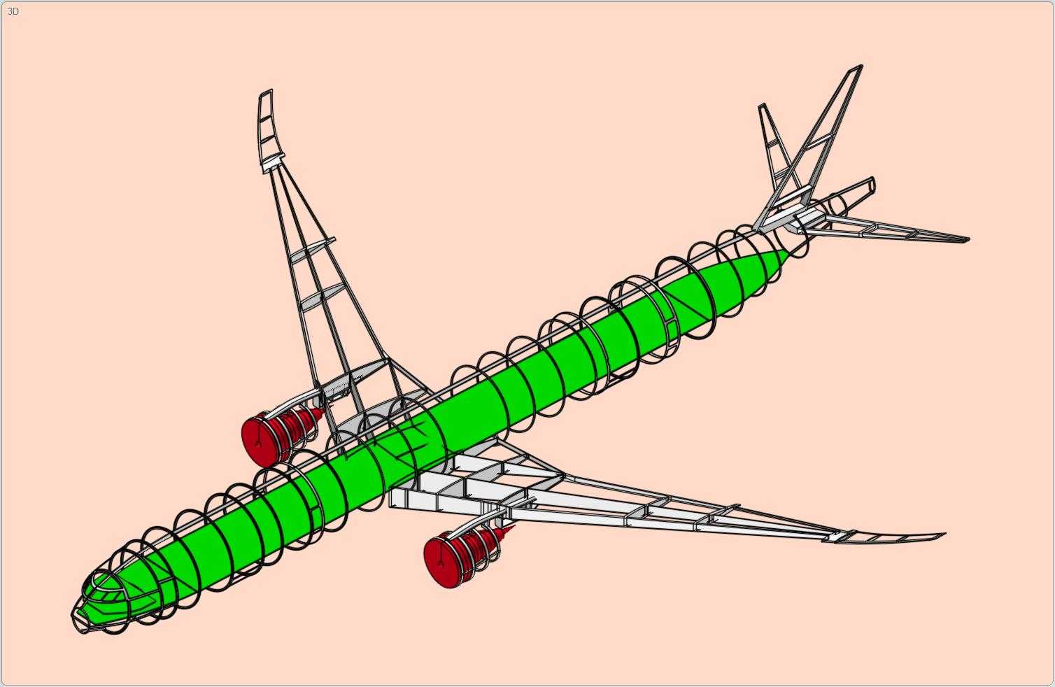 波音777X-9(推测性)飞机实体装配模型(更新)