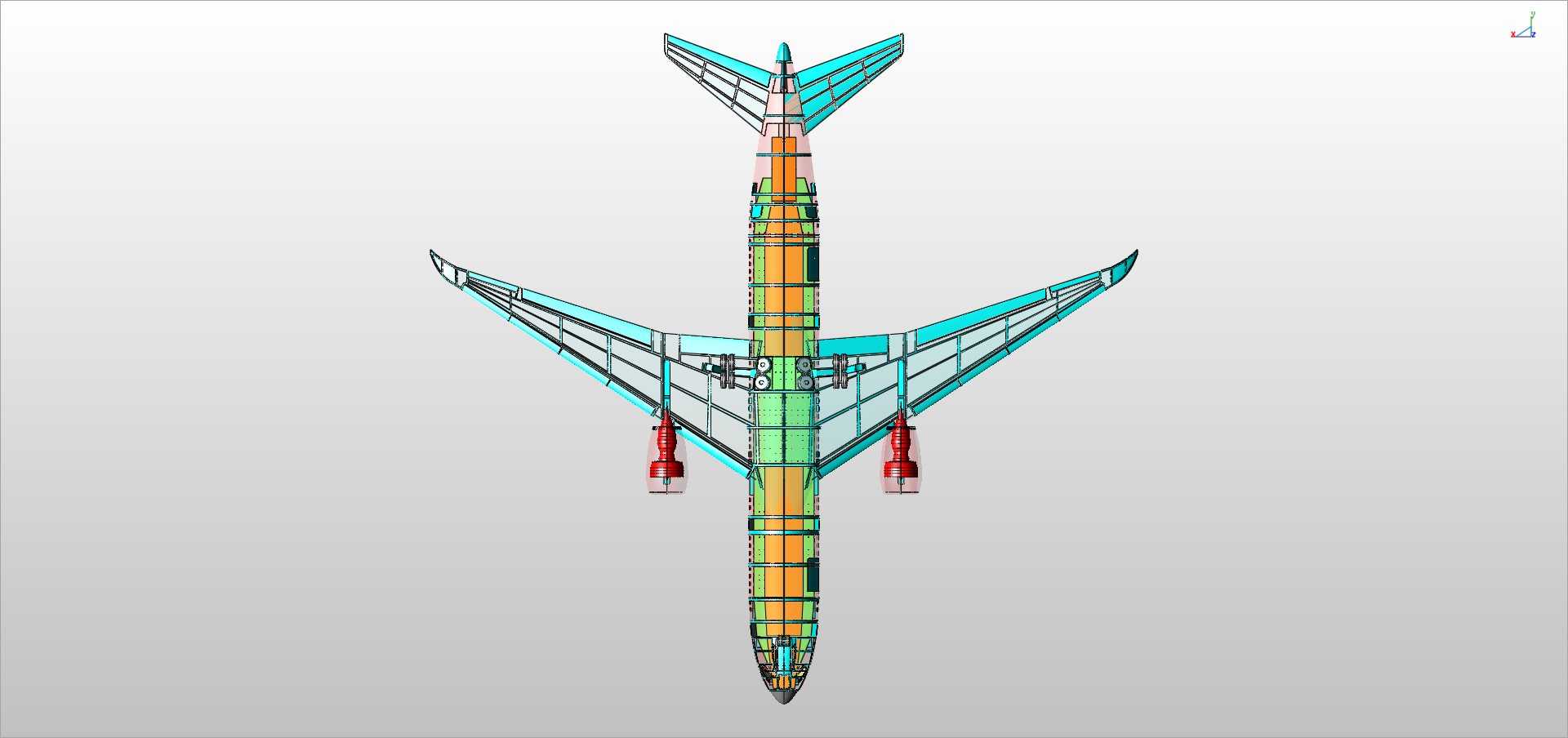 ����787-8�λ÷ɻ�ʵ��װ��ģ�ͣ����°棩
