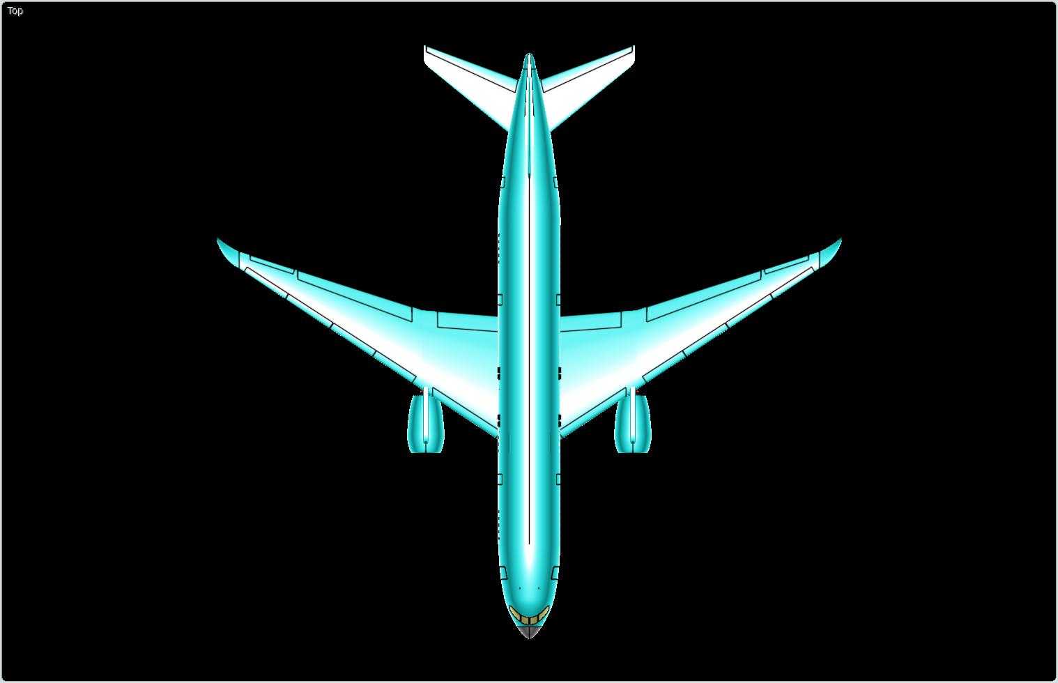 ����787-8�λ÷ɻ�ʵ��װ��ģ�ͣ����°棩