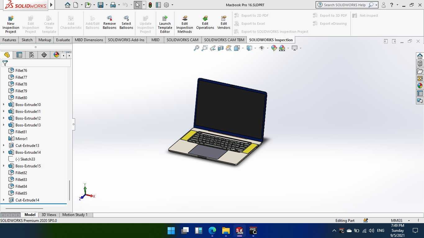 Macbook Pro 16\��2022
