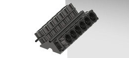 V 12发动机缸体